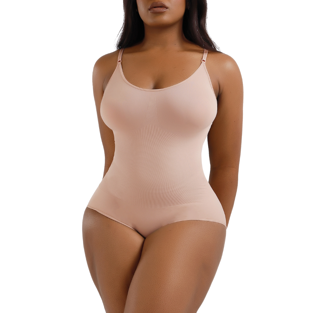 Open Gusset Body Shaper Bodysuit