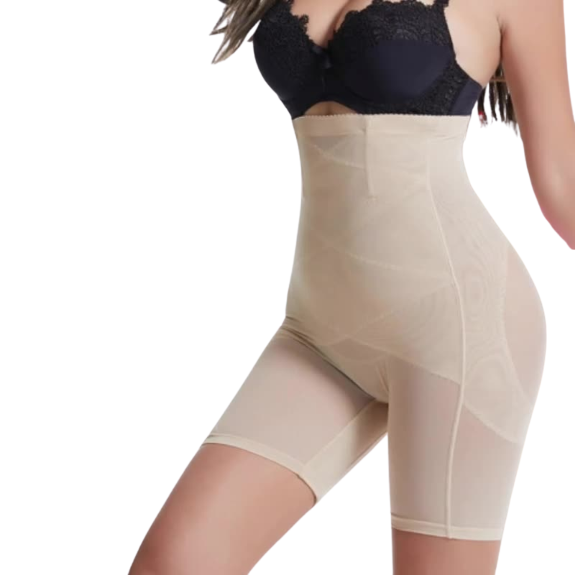 High Waist Tummy & Butt Lift Shaping Shorts