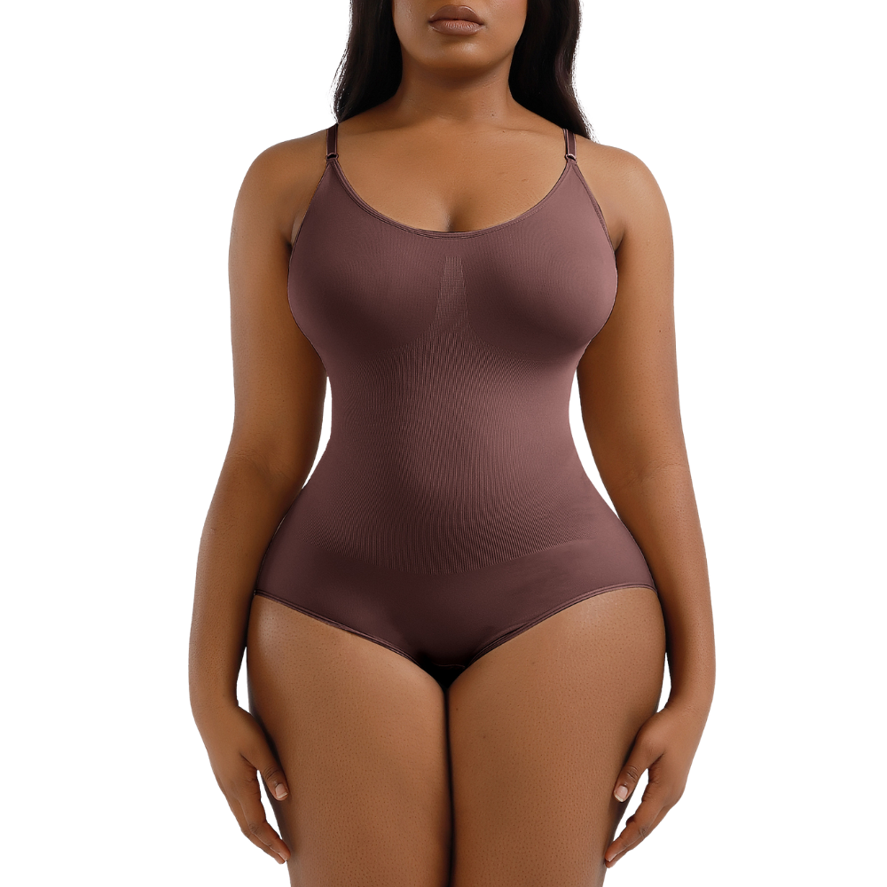 Open Gusset Body Shaper Bodysuit