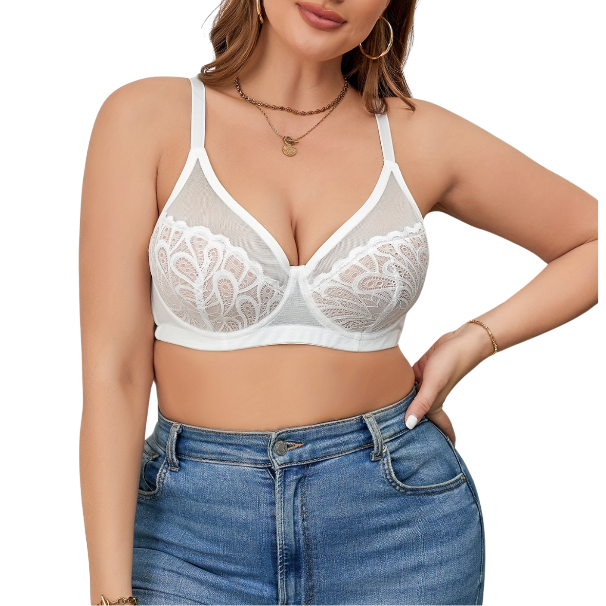 Minimizer Lace Bra