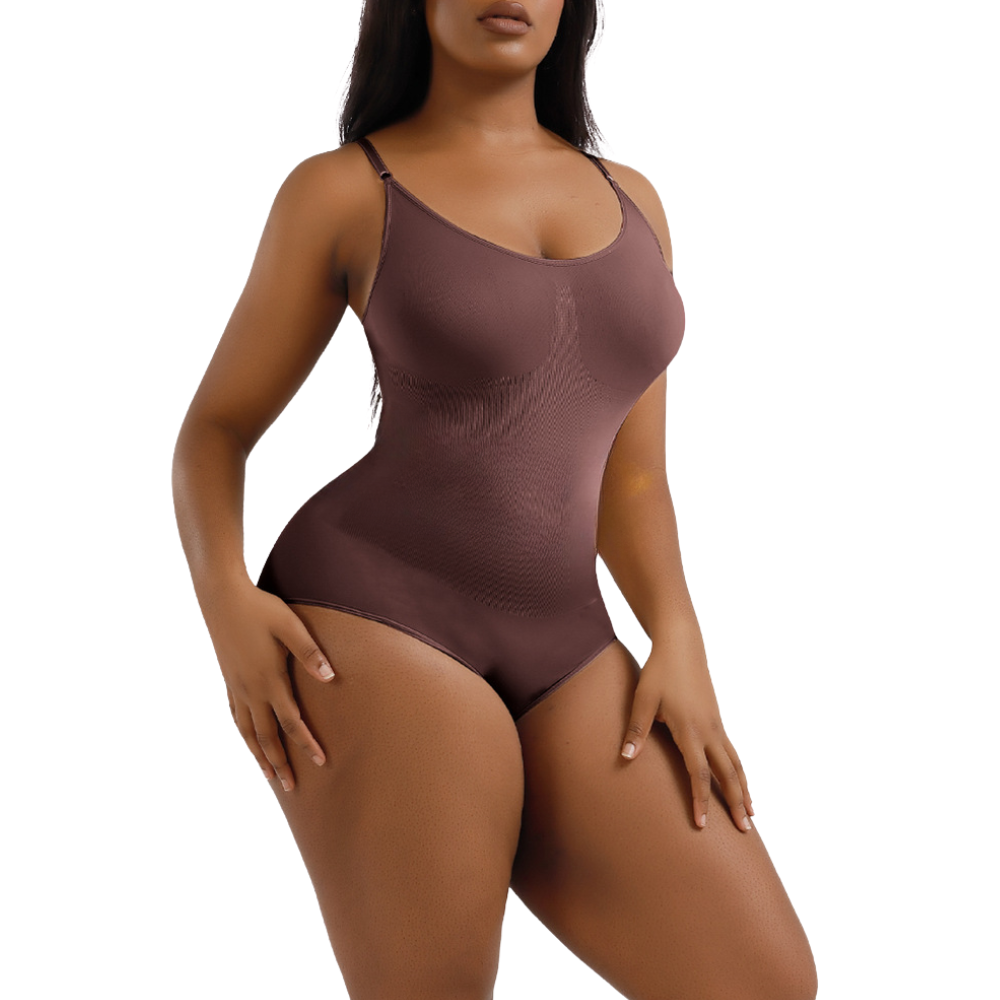 Open Gusset Body Shaper Bodysuit