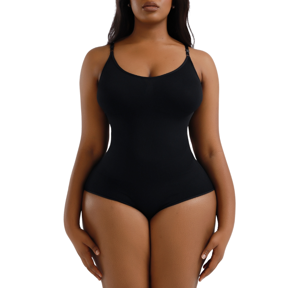 Open Gusset Body Shaper Bodysuit