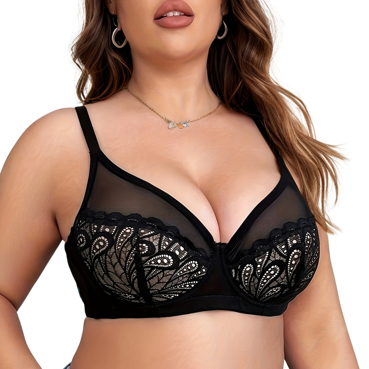 Minimizer Lace Bra