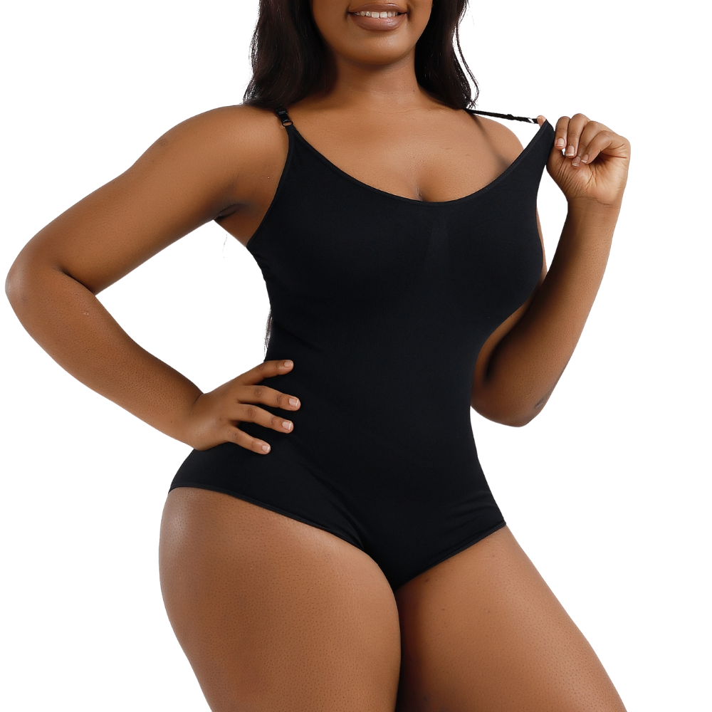 Open Gusset Body Shaper Bodysuit