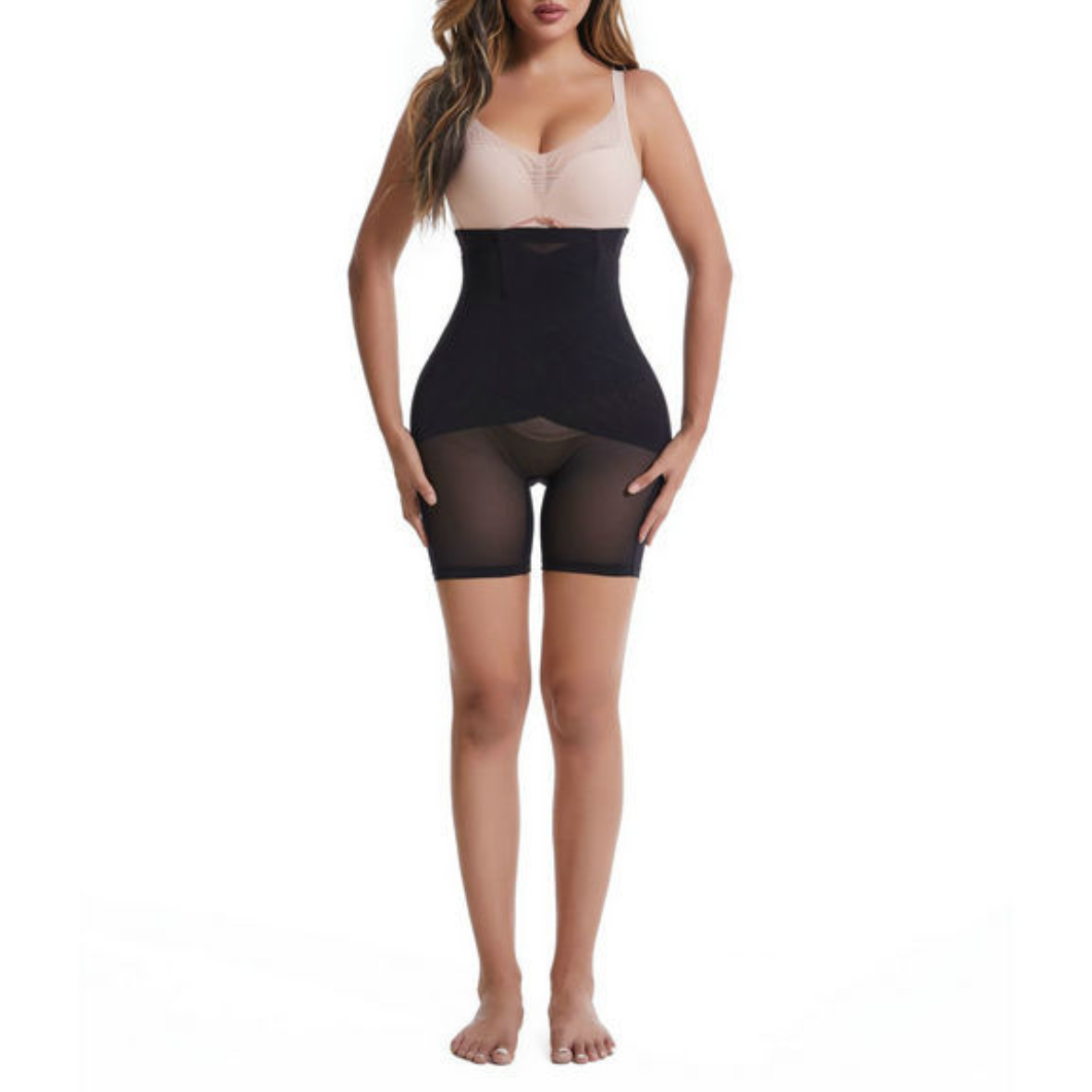 High Waist Tummy & Butt Lift Shaping Shorts