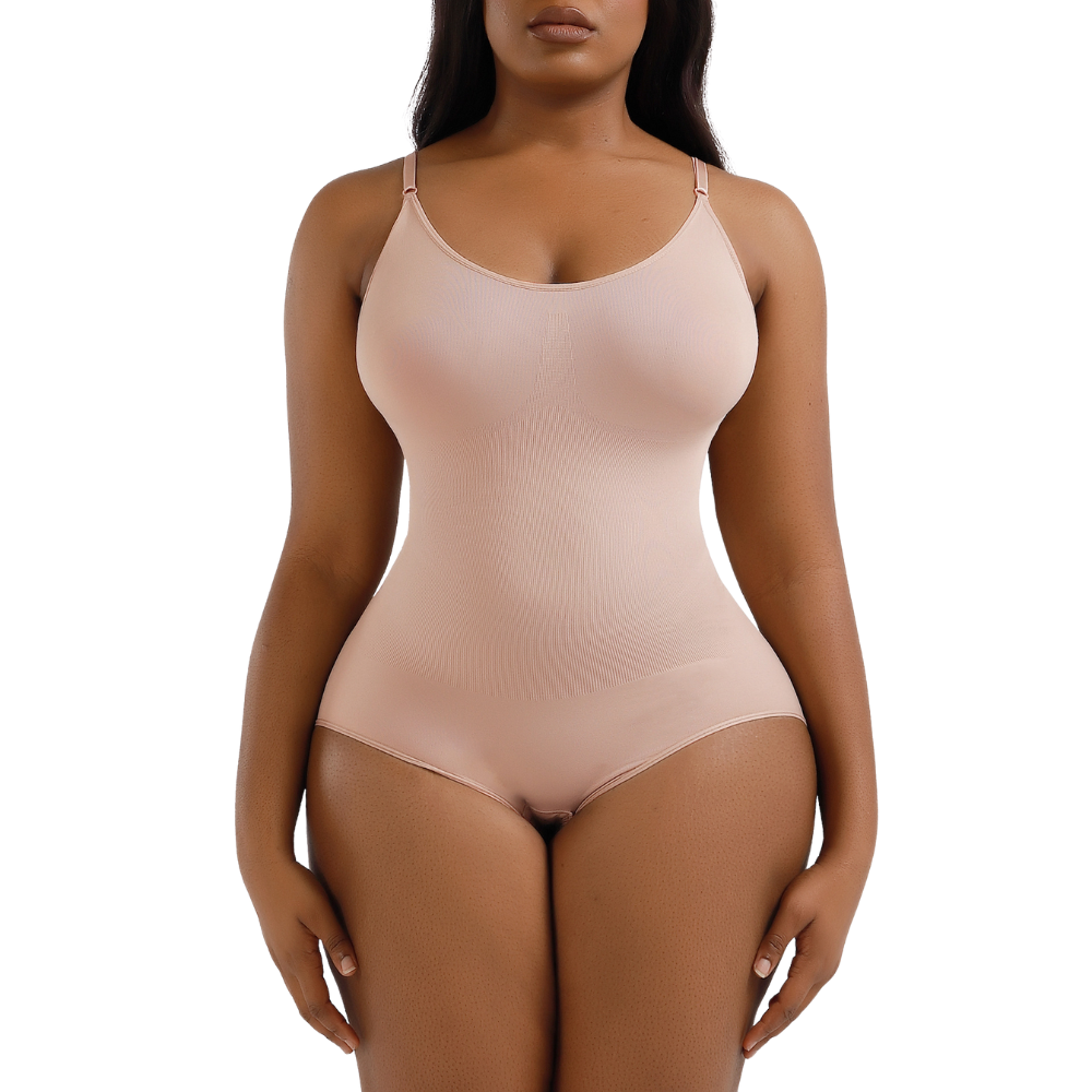 Open Gusset Body Shaper Bodysuit