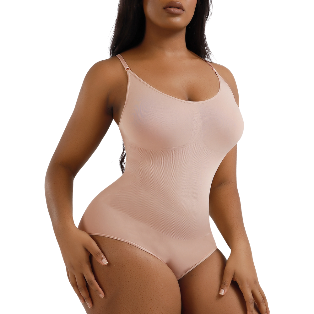 Open Gusset Body Shaper Bodysuit