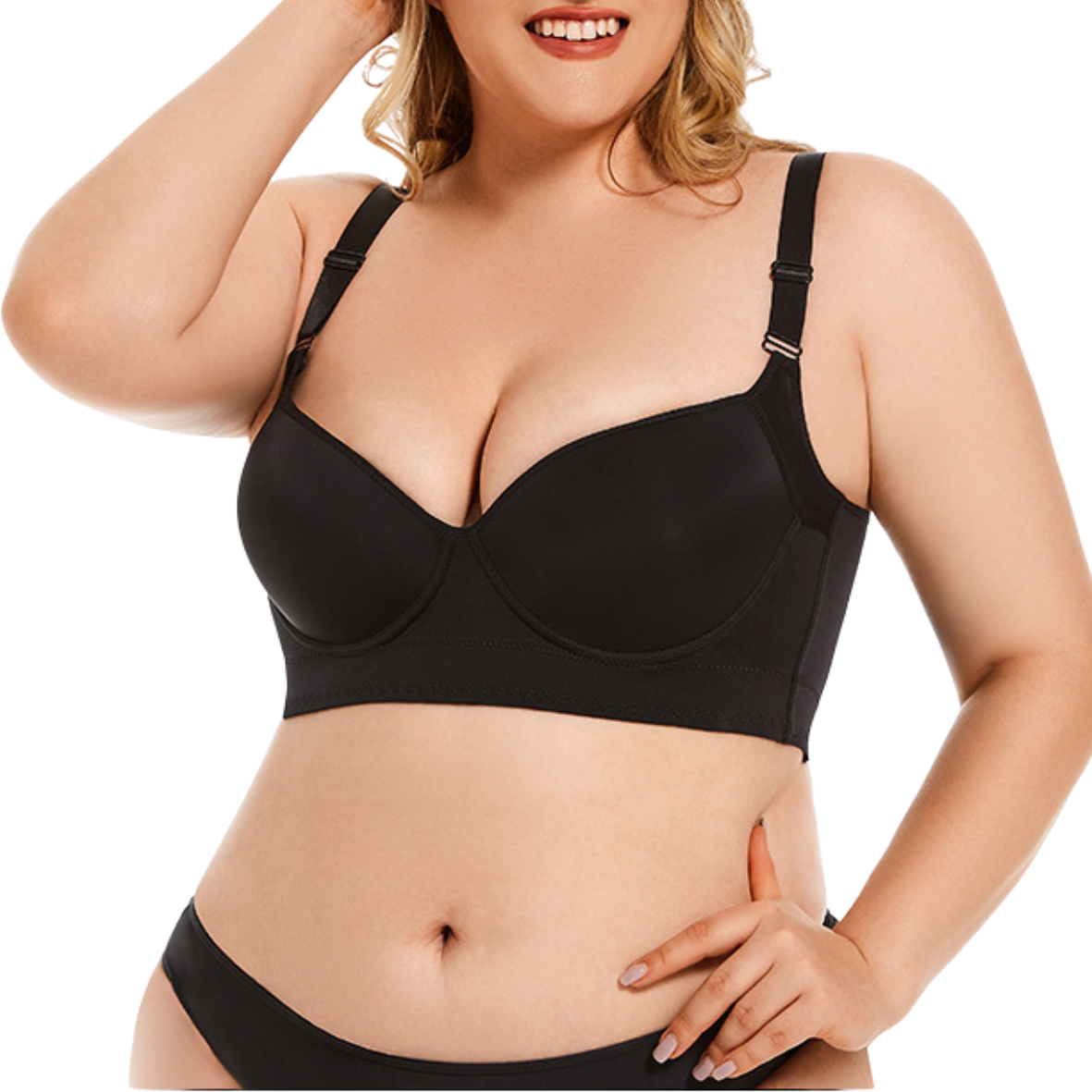 Full Coverage Adjustable Support Bra