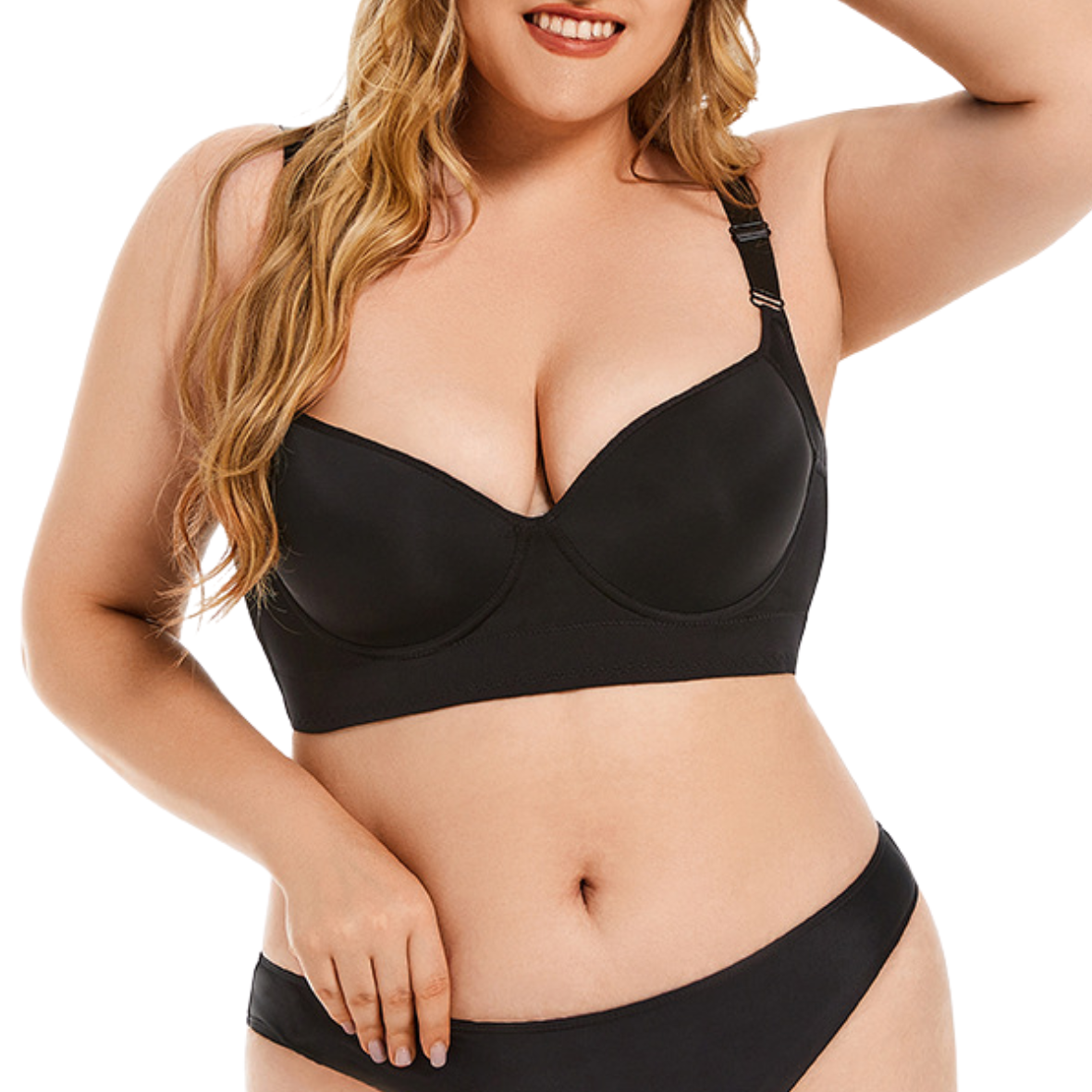 Full Coverage Adjustable Support Bra