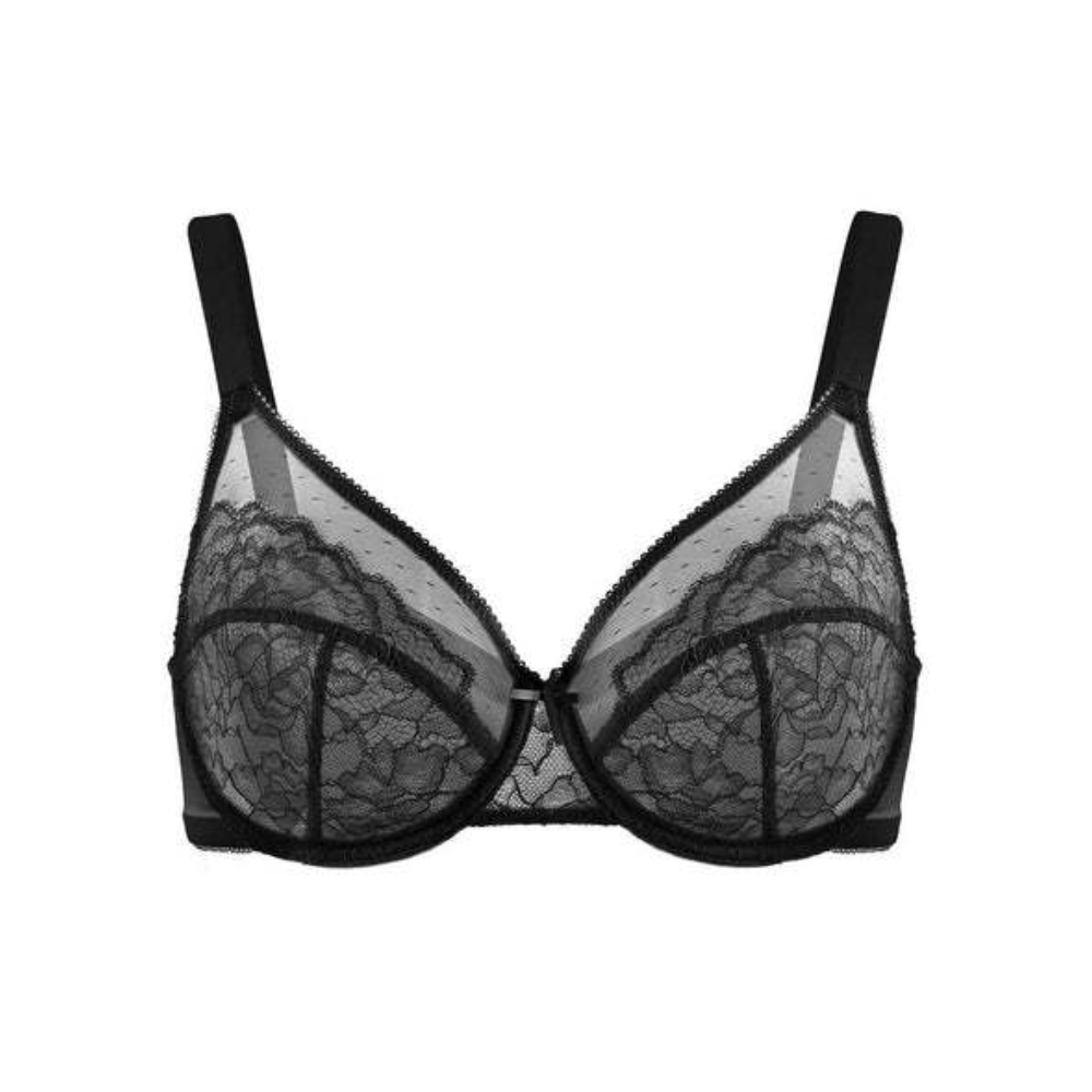 Lace Underwire Bra Full Coverage Support